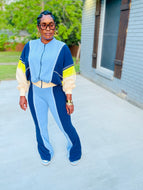 Blue Color Block set
