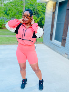 Peachy Biker set
