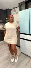 Load image into Gallery viewer, Acid washed Tshirt Dress