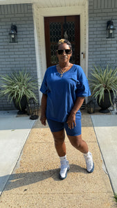 CRB French Blue Biker  set