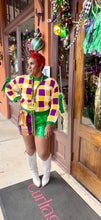 Load image into Gallery viewer, Party Gras Bow Sweater