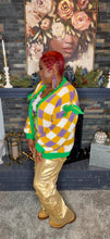 Load image into Gallery viewer, Pardi Gras Bow Sweater